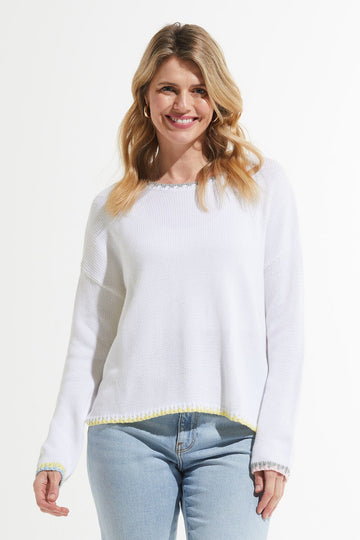Z&P Essential Cotton Crew in White