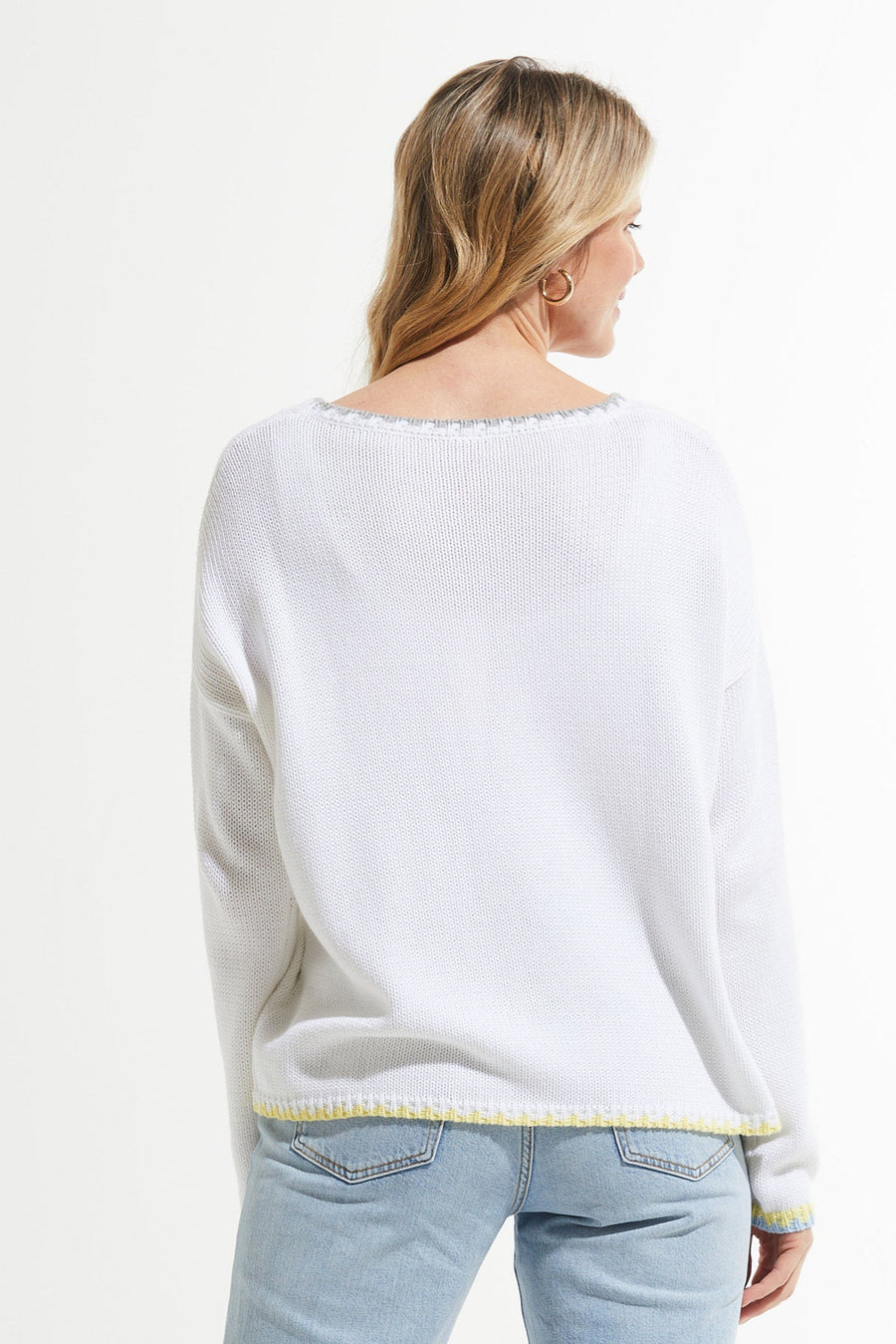 Z&P Essential Cotton Crew in White
