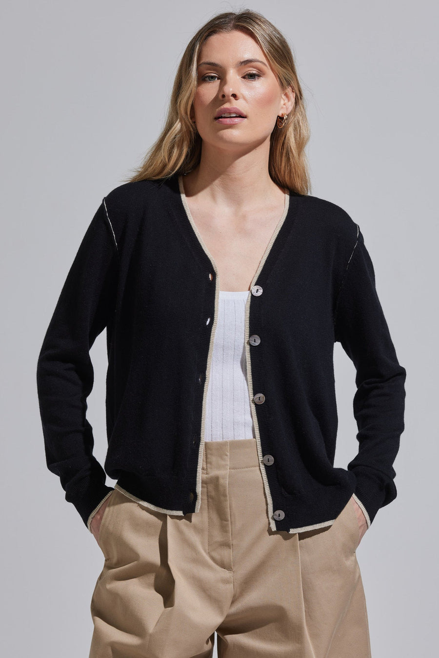 Z&P Essential Cardi Cardigan Sweater