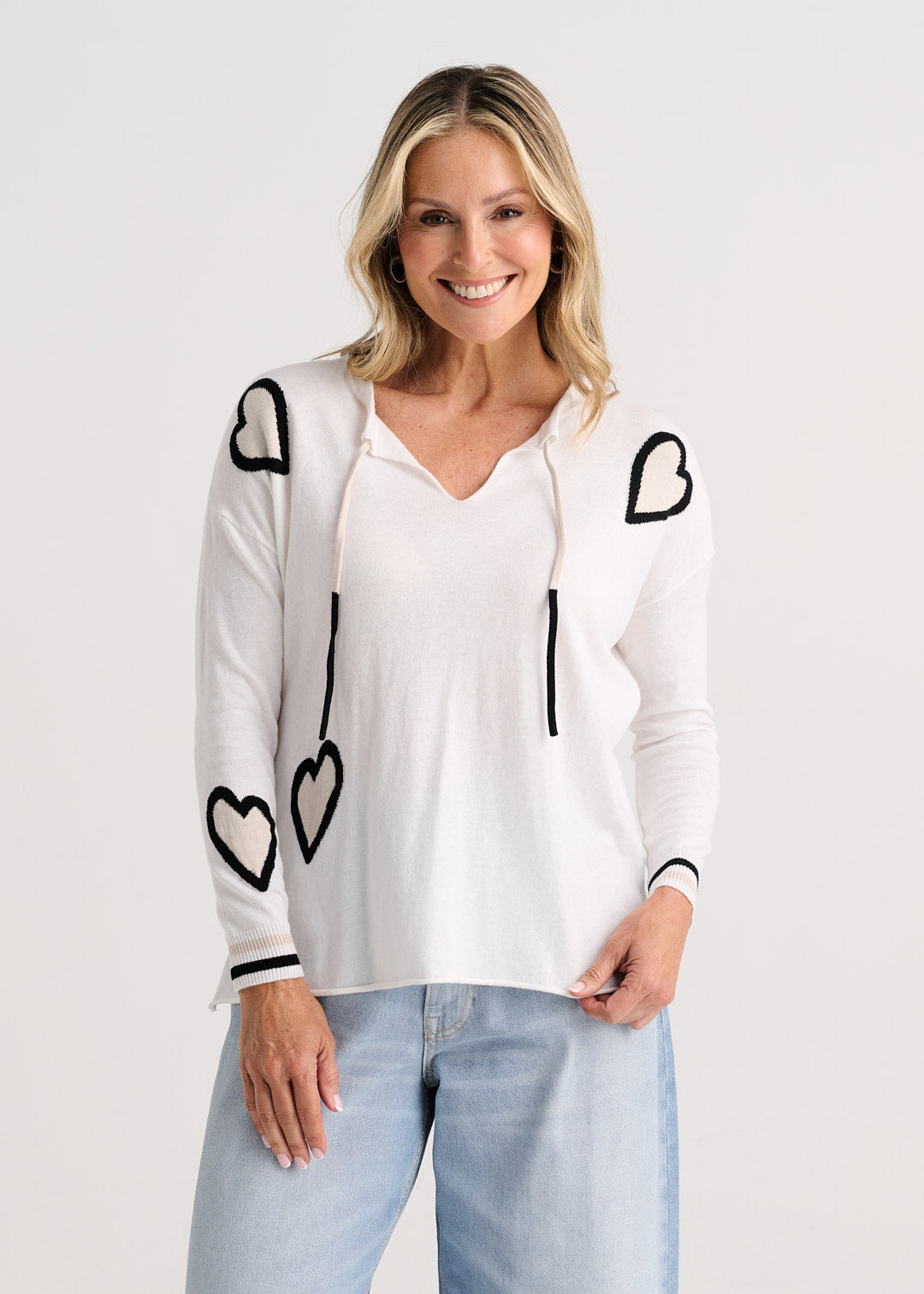 Z&P Love You More Cotton Cashmere Sweater