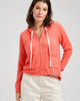 Z&P Threaded Hoodie Zip Cardigan Sweater