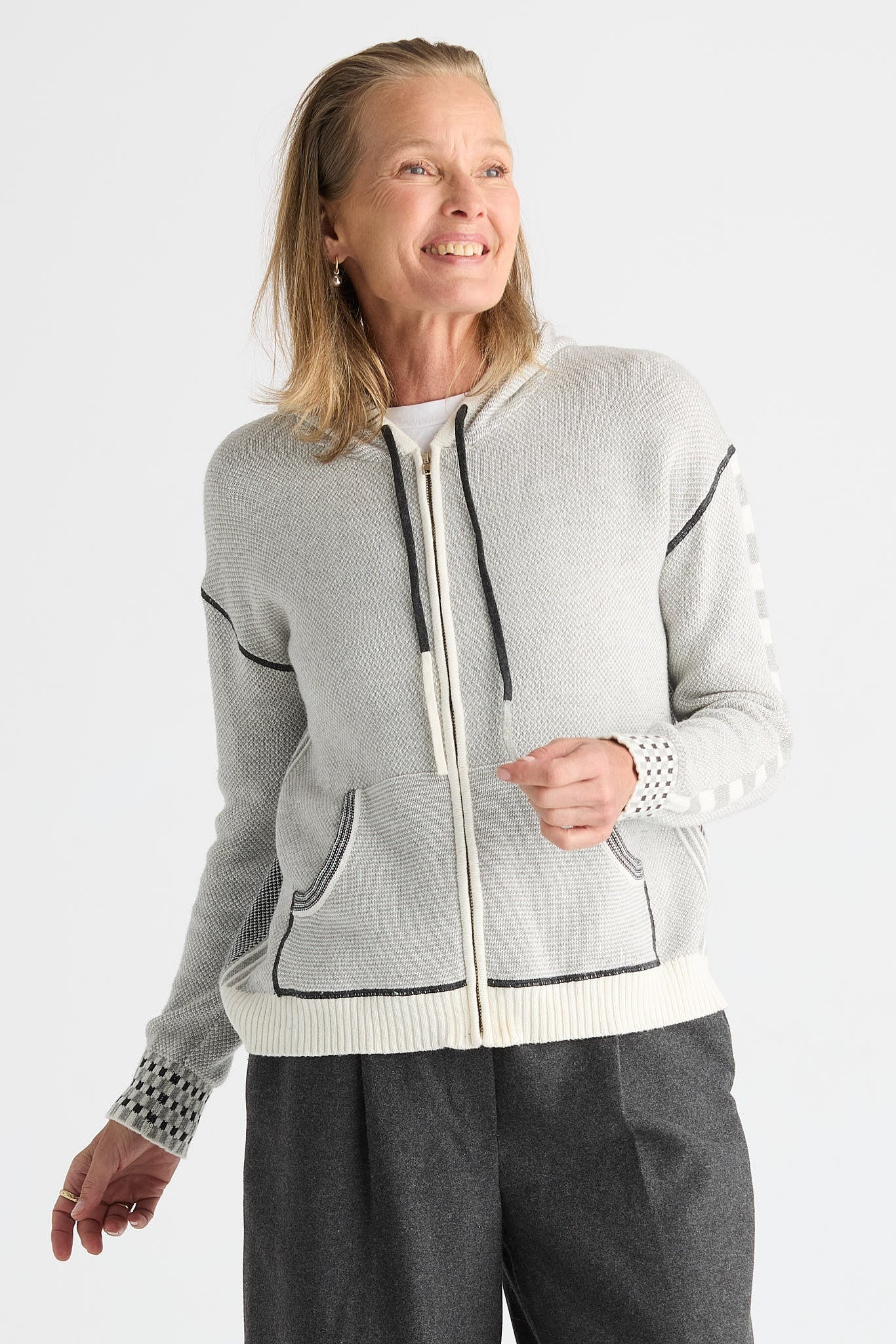 Z&P Birdseye Hoodie Sweater
