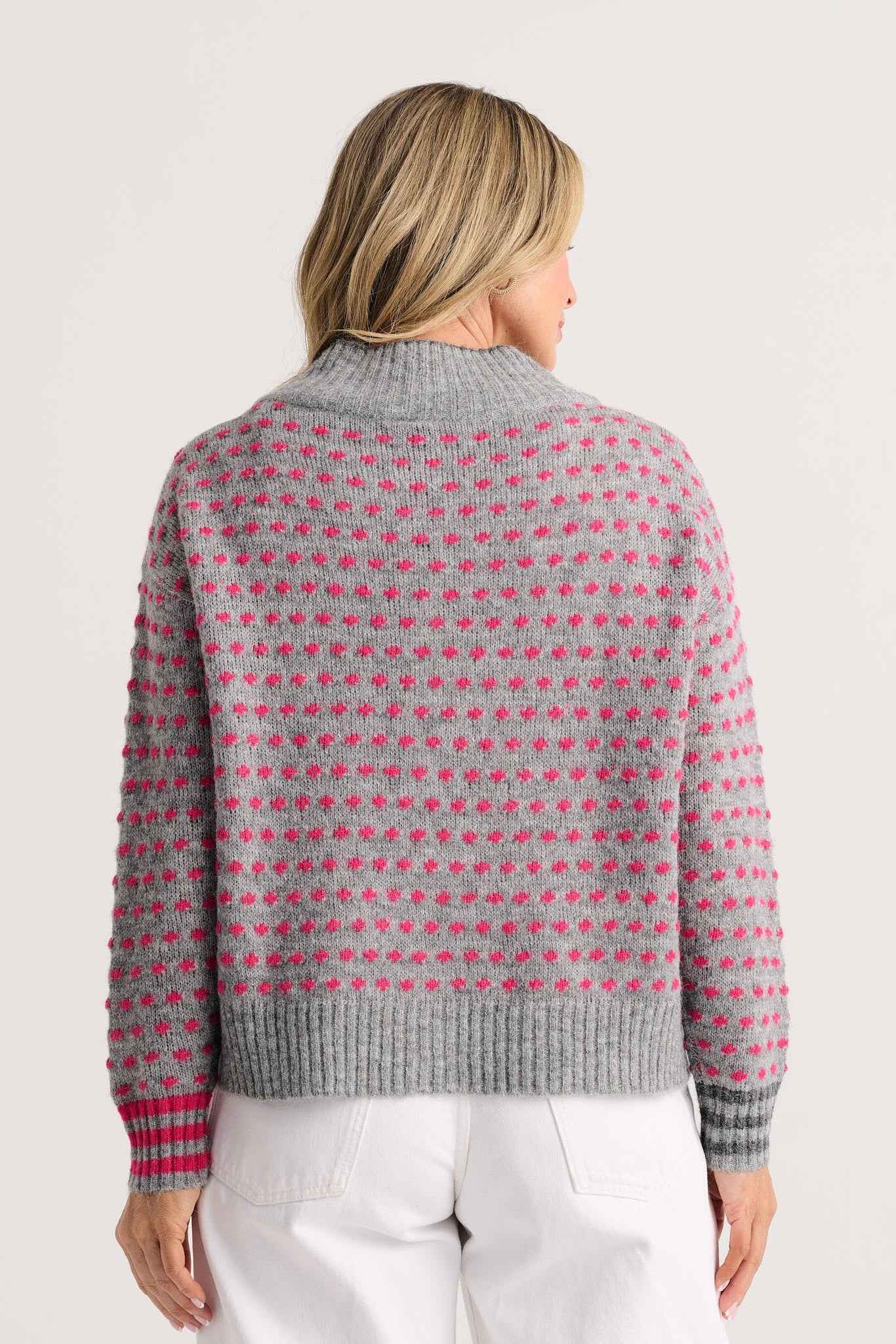 Z&P Textured Cardigan Sweater Jacket: Marl