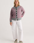 Z&P Textured Cardigan Sweater Jacket: Marl