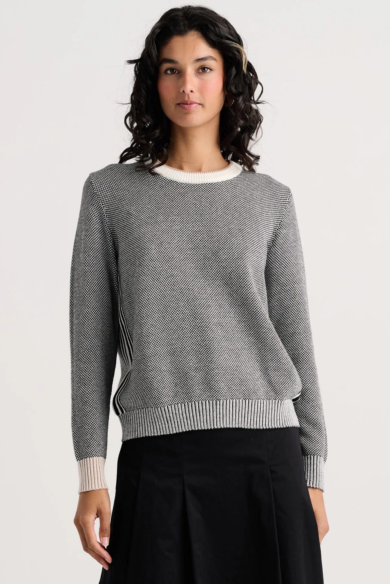 Z&P Birdseye Crew Neck Sweater