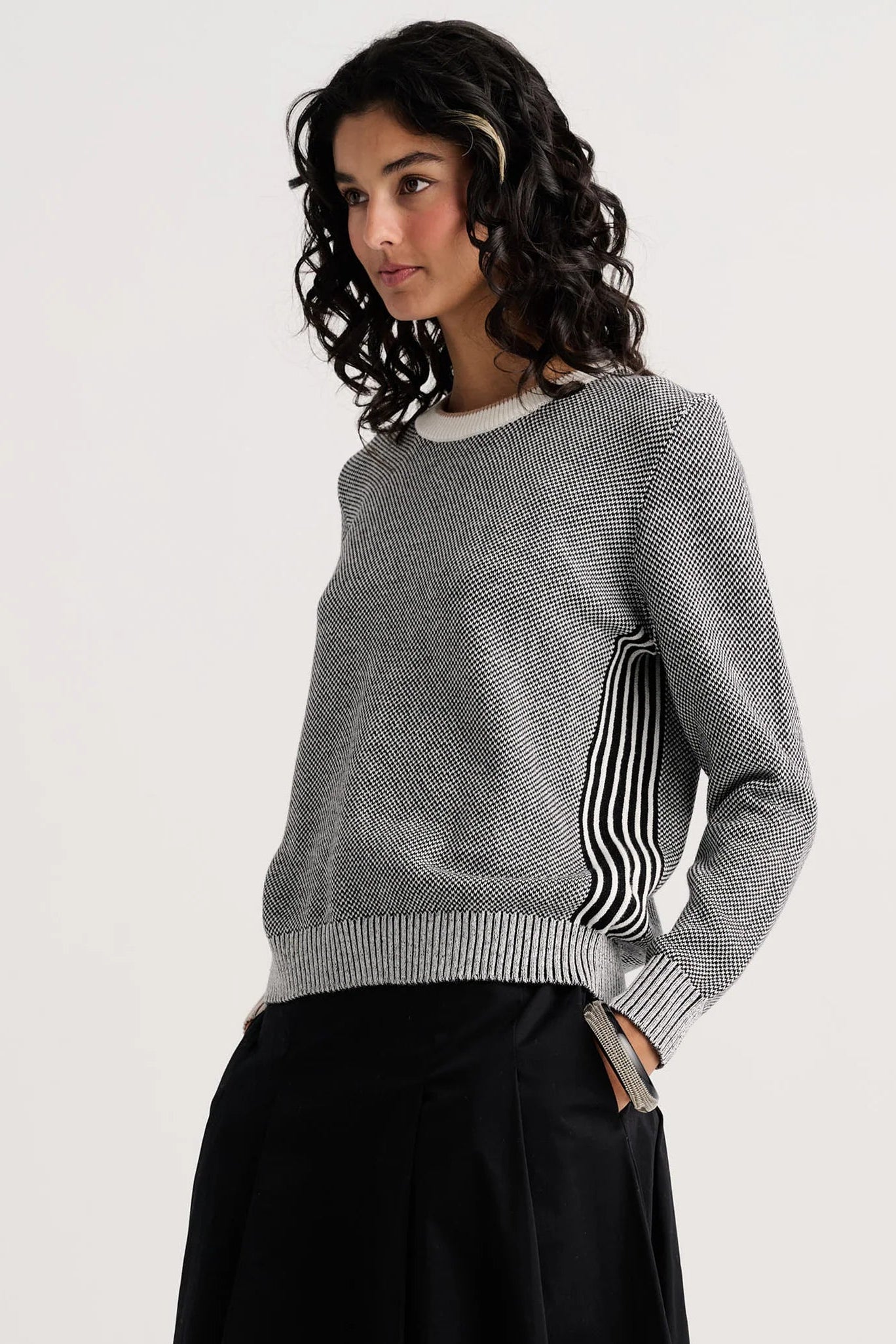 Z&P Birdseye Crew Neck Sweater
