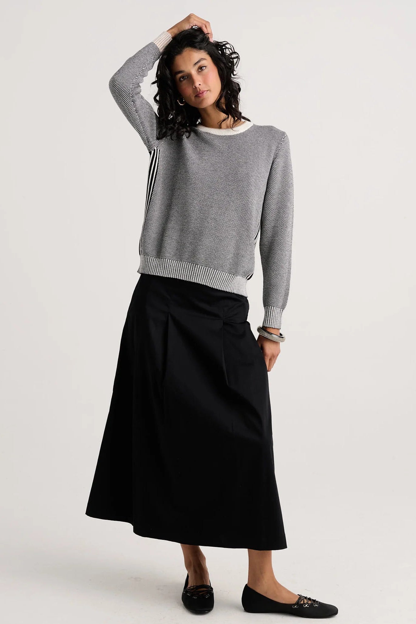 Z&P Birdseye Crew Neck Sweater