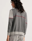 Z&P Marl Knit Zip Up Cardigan Sweater