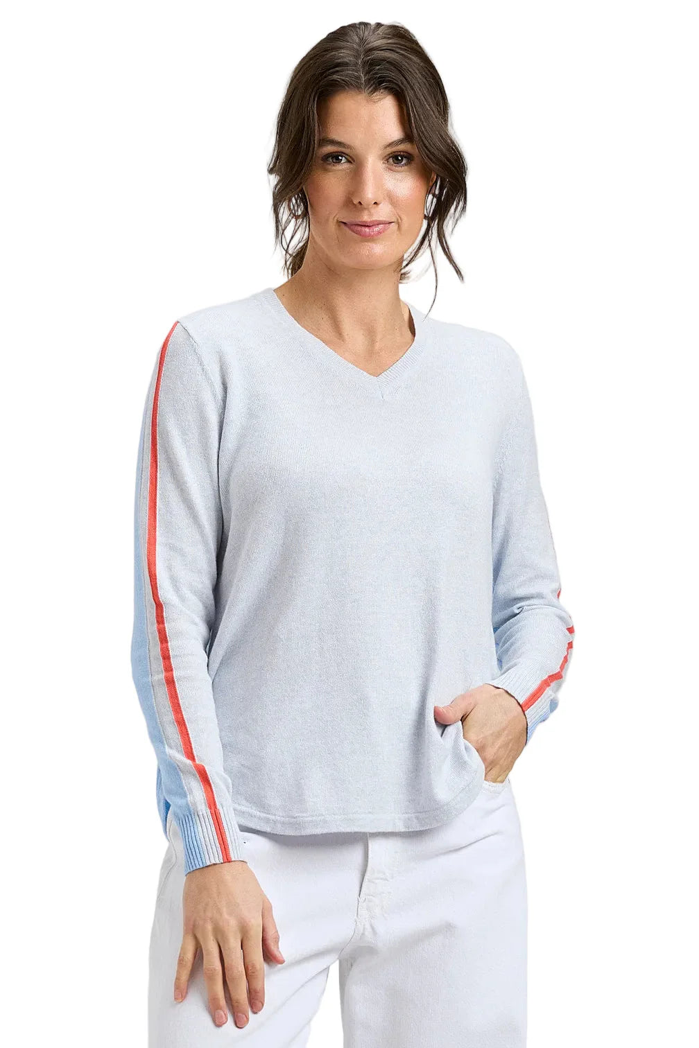 Z&P Rounded Bottom Vee Sweater