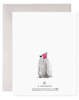 E.Frances Cozy Penguins Boxed Set of 6 Holiday Christmas Cards