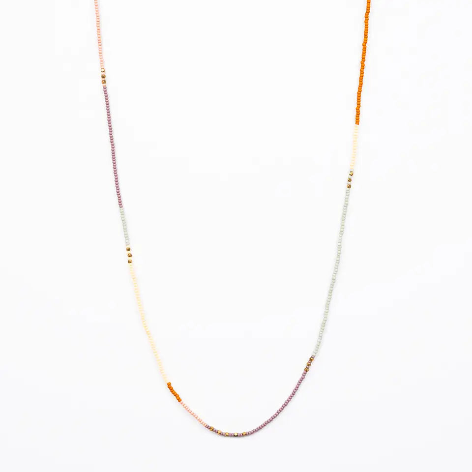 Beaded Stretch Necklace / Wrap Bracelet
