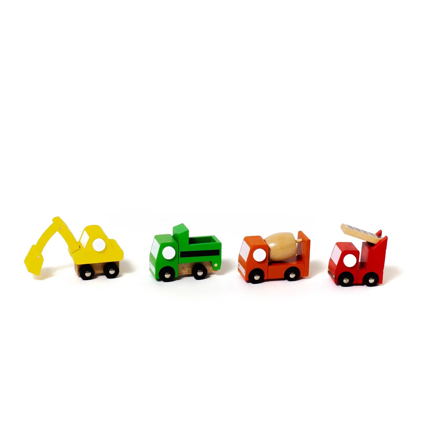 Pull Back Wooden Mini Mover Toy Truck