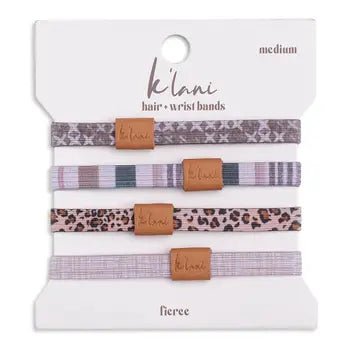 K'Lani Hair Tie Bracelets- Set of 5