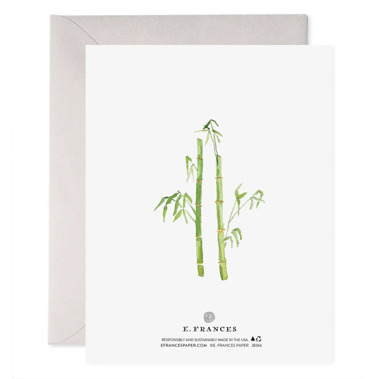 E.Frances Panda Pair Greeting Card