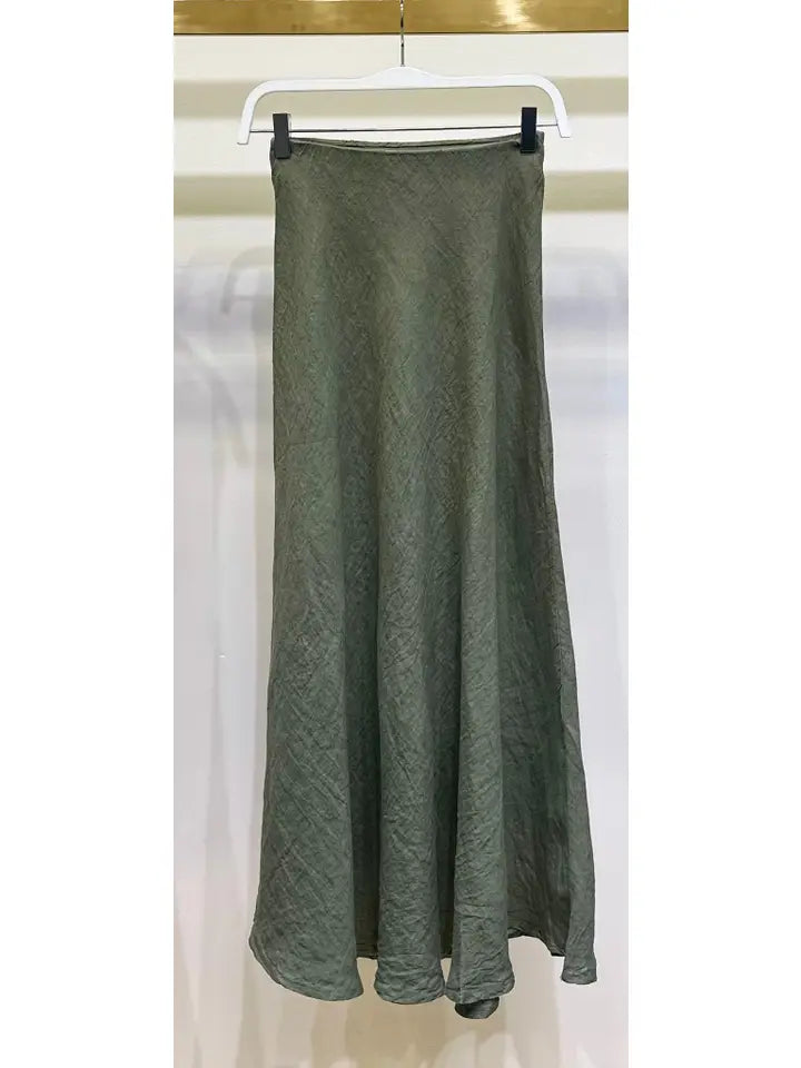 Bella Linen Maxi Skirt