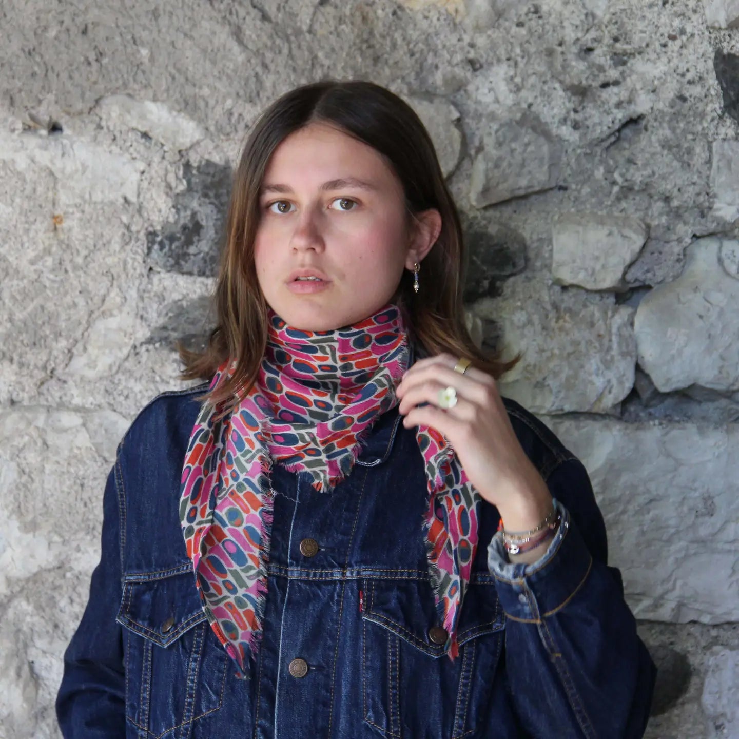 Les Belles Vagabondes Delta Wool Scarf