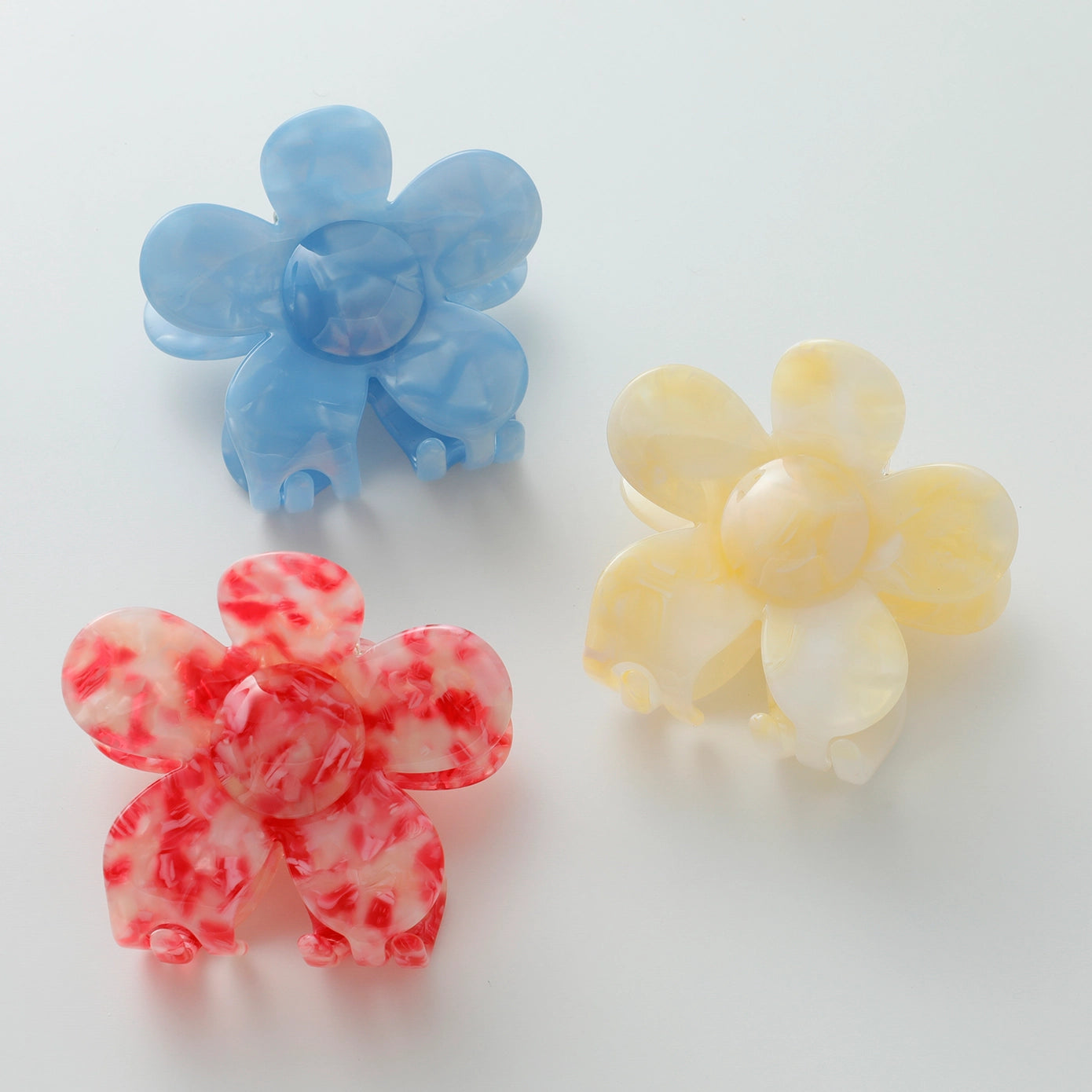 Jasmine Meadow Medium Flower Claw Clip-Assorted