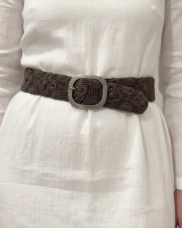 Jenny Krauss Midnight Oasis Embroidered Belt