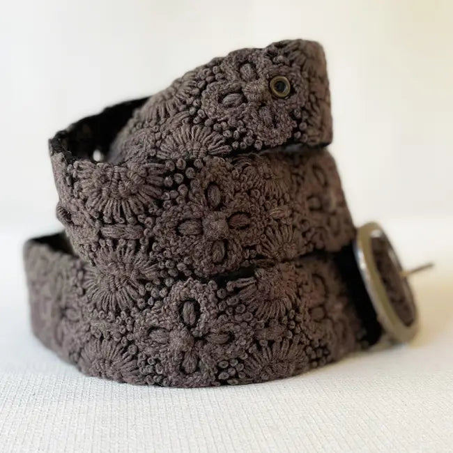 Jenny Krauss Midnight Oasis Embroidered Belt