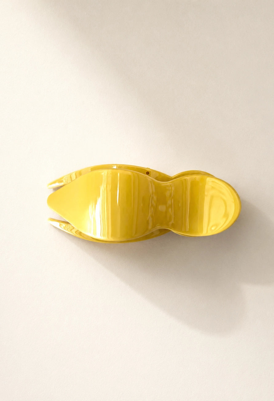 Glossy Bonnie Side Hair Claw Clip