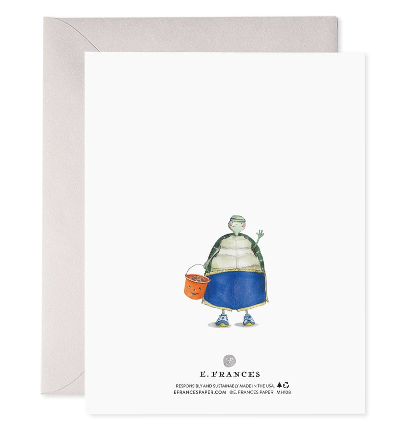 E. Frances Trick or Treat Squad Halloween Greeting Card