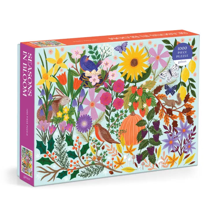 Seasons in Bloom: 1000 Piece Puzzle