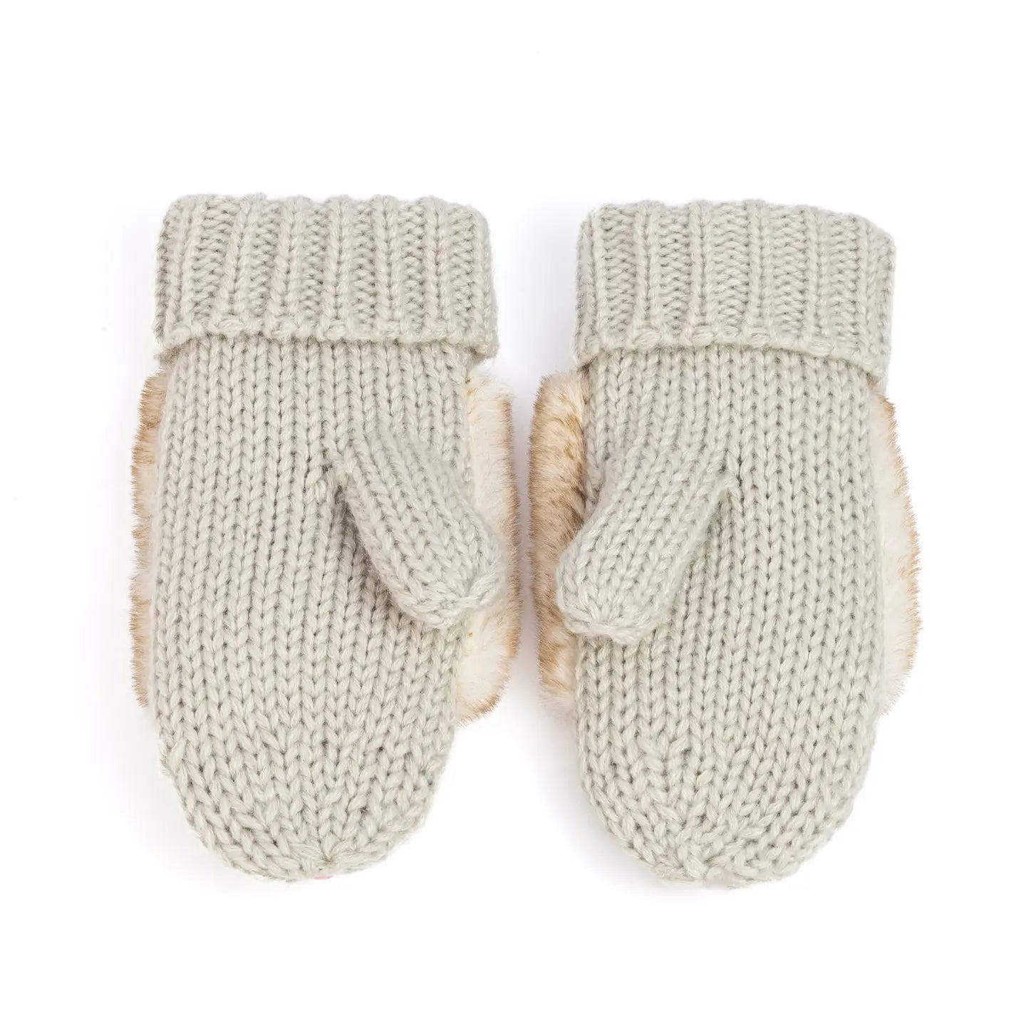 Kid's Bunny Rabbit Knitted Mittens