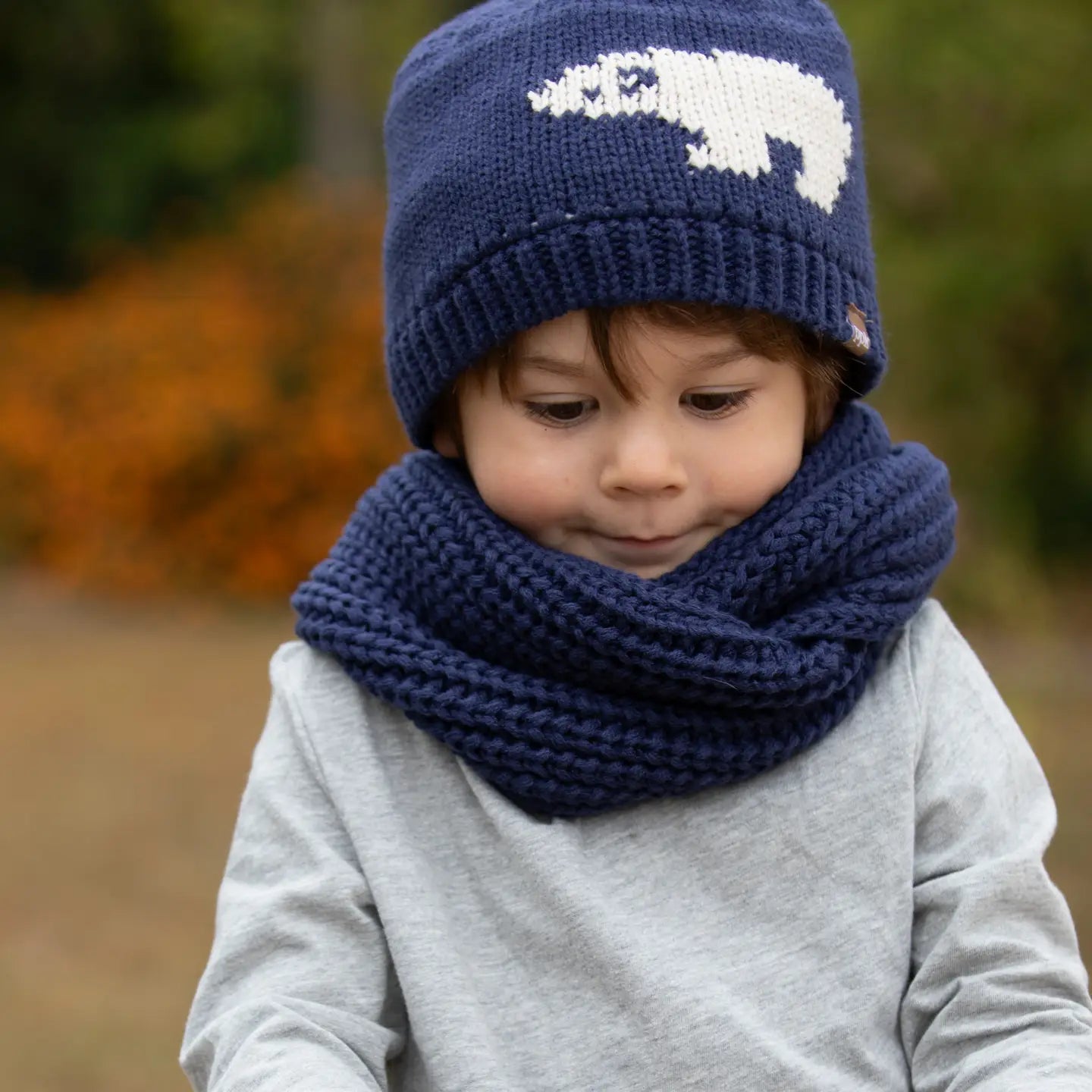 Little Bear Fleece Lined Knit Beanie