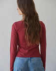 Allez Long Sleeve Boat Neck