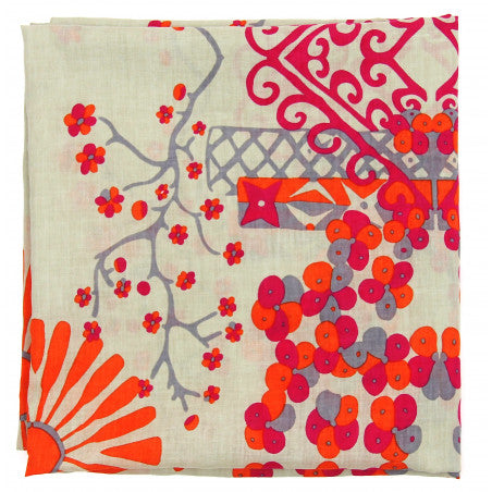 Les Belles Vagabondes Organic Cotton Square Scarf