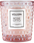 Voluspa Rose Otto Classic Candle