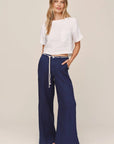 Bella Dahl Clean Waist Pintuck Wide Leg Pant