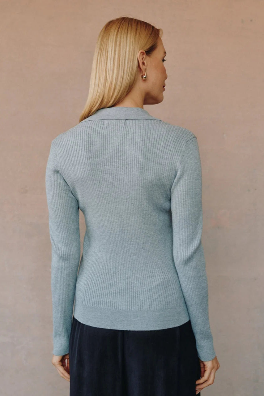 Bella Dahl Collared Button Down Sweater