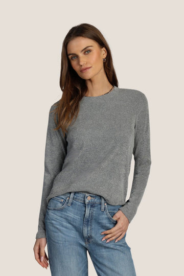 Cozy Rib Crewneck Long Sleeve T-Shirt