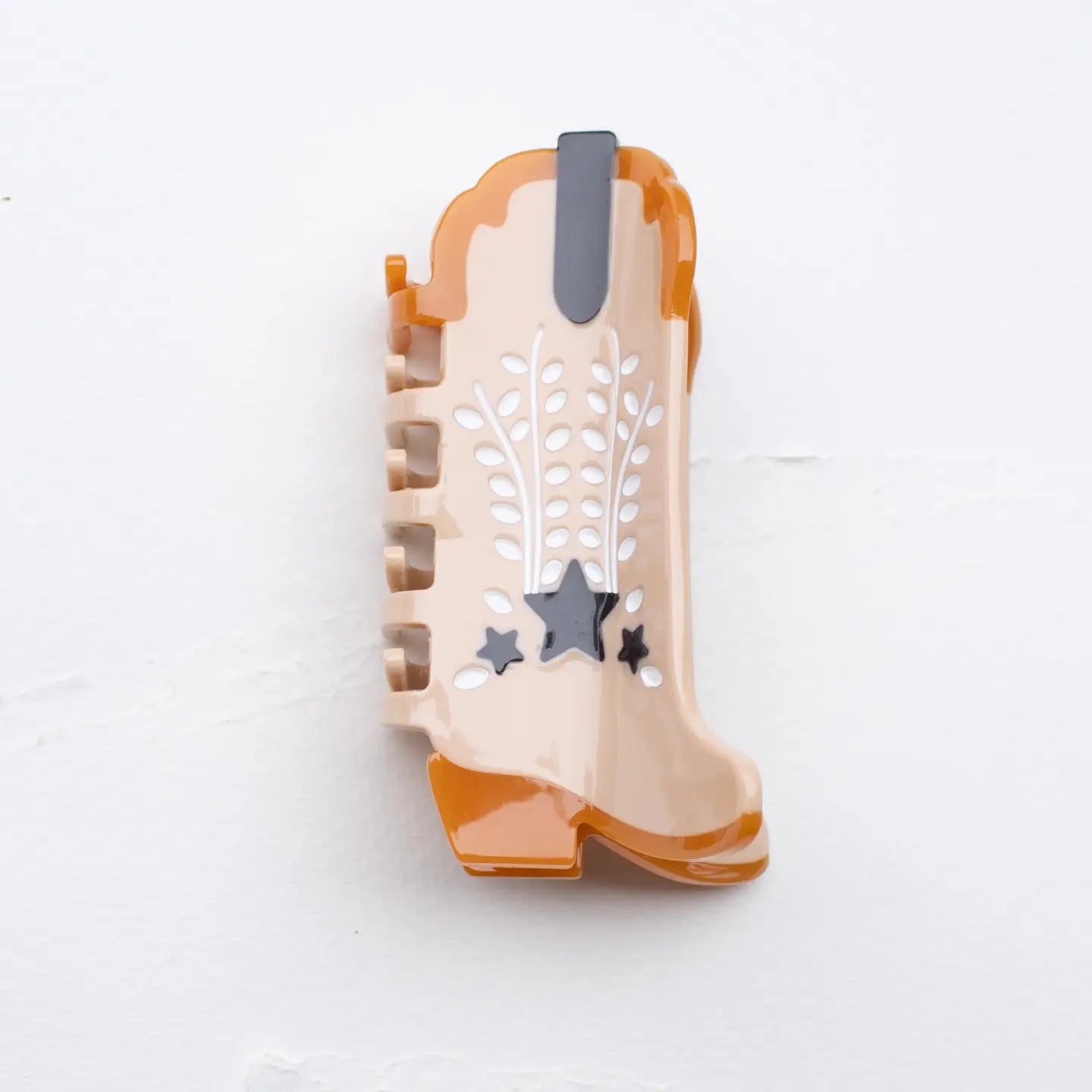 Eco Cowboy Boots Hair Claw Clip