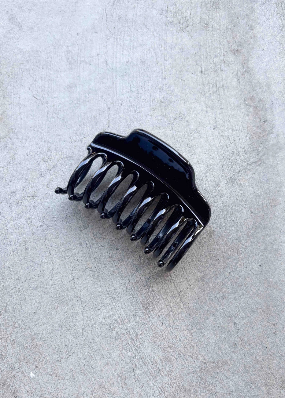Glossy Berry Hair Claw Clip