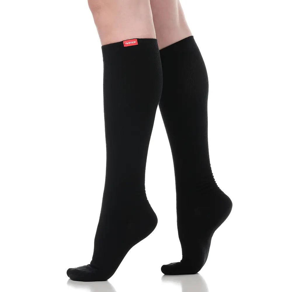 Vim & Vigor 20-300mmHg Cotton Compression Socks