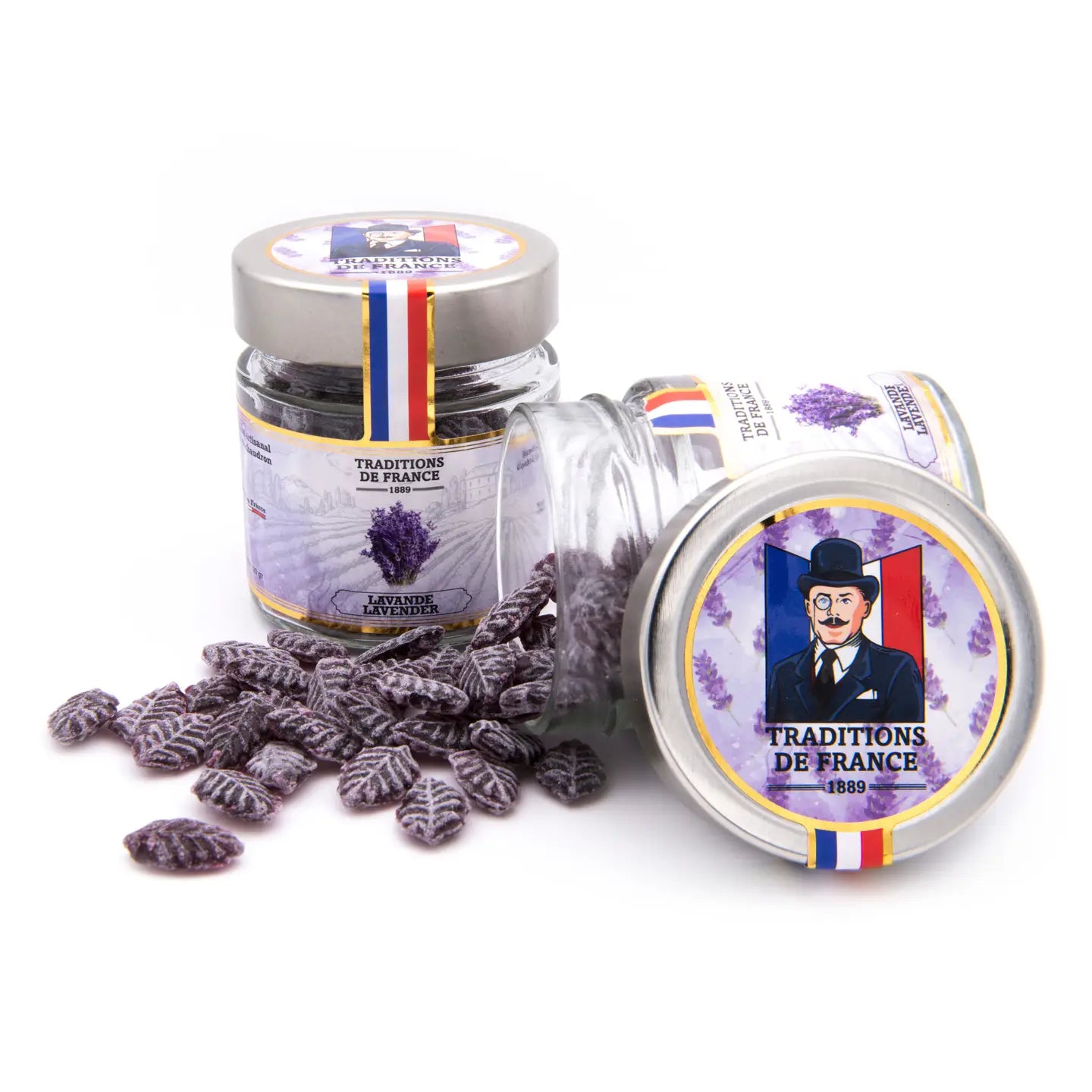 Traditions de France Handmade Hard Candy - Lavender