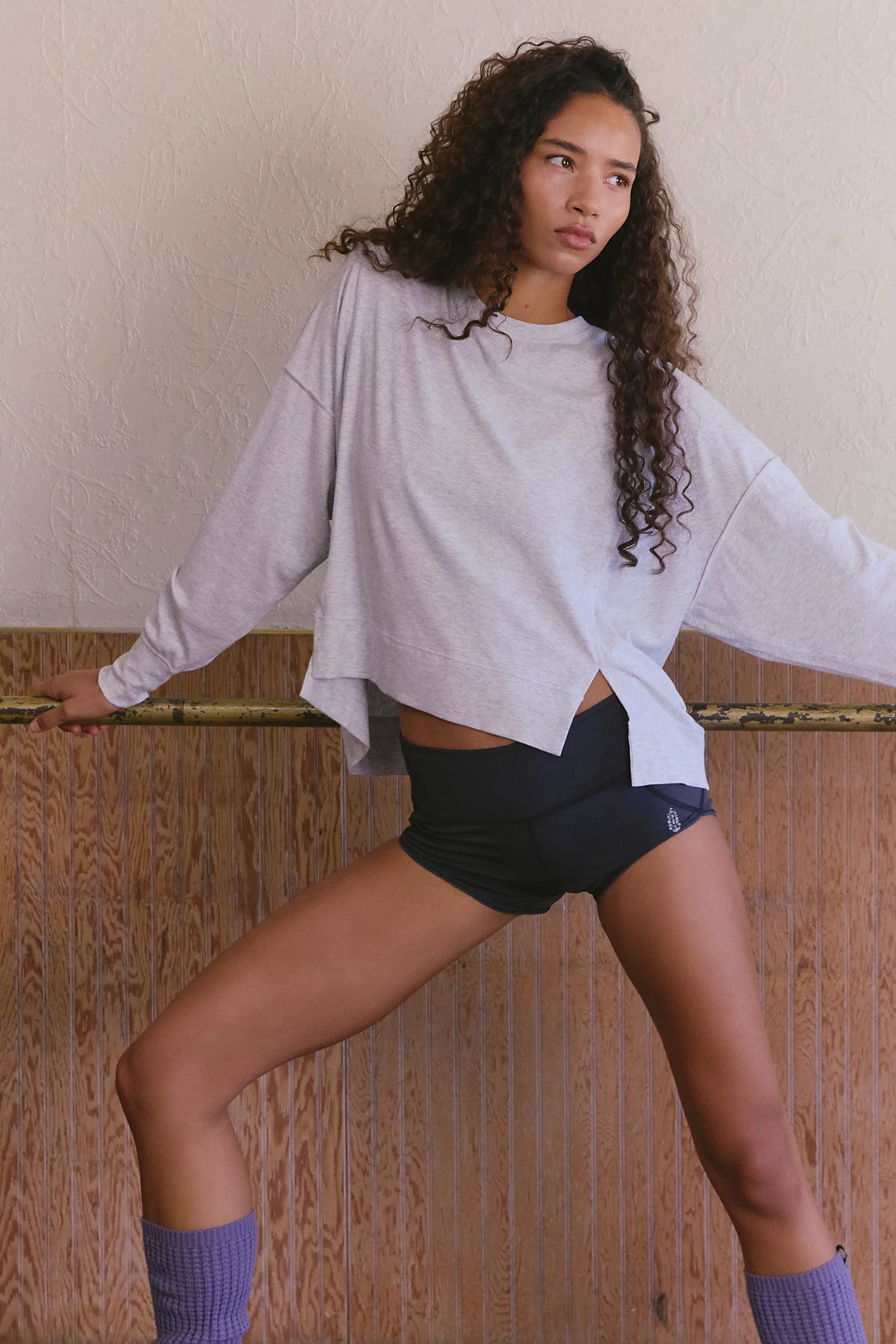 All My Love Heather Long Sleeve Tee