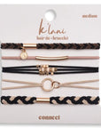 K'Lani Hair Tie Bracelets- Set of 5