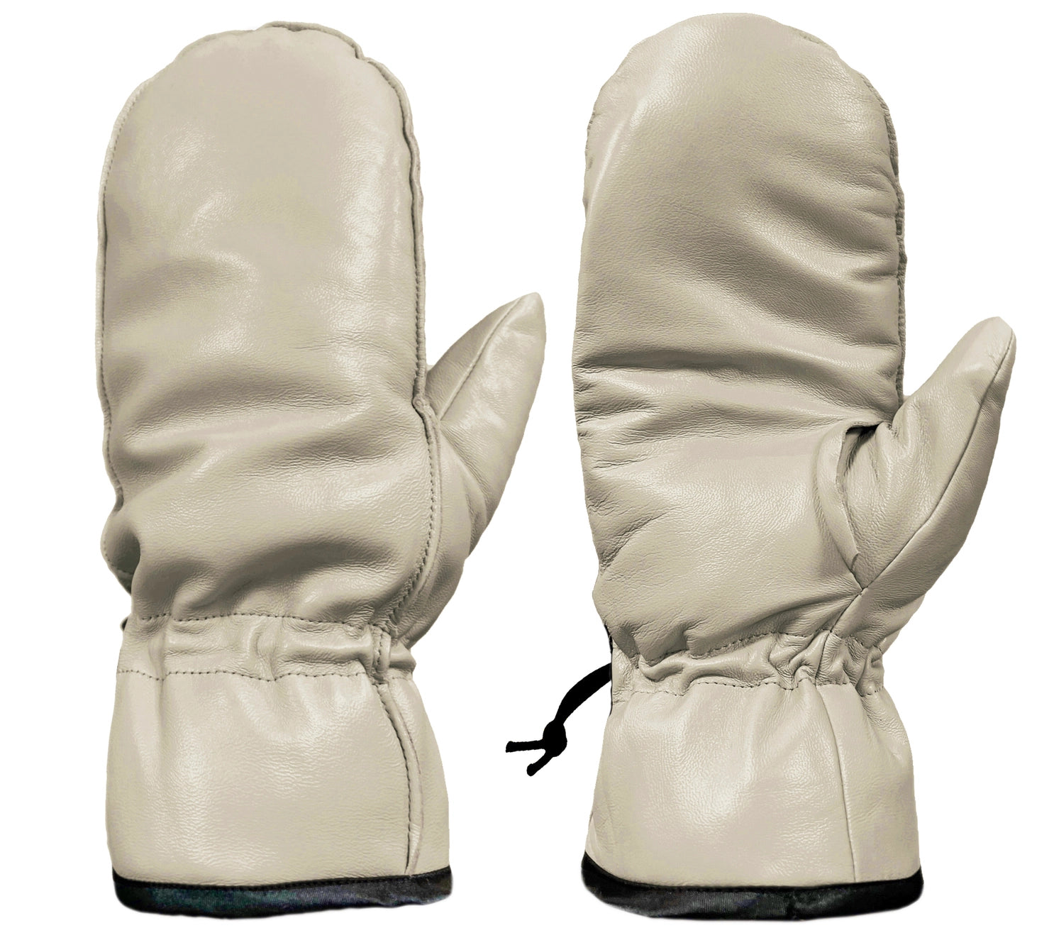 Leather Glitten With Toggel