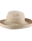 Giana Round Crown Crushable Cotton Hat