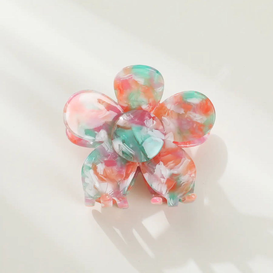 Jasmine Meadow Medium Flower Claw Clip-Assorted