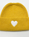 Heart Cotton Beanie Hat