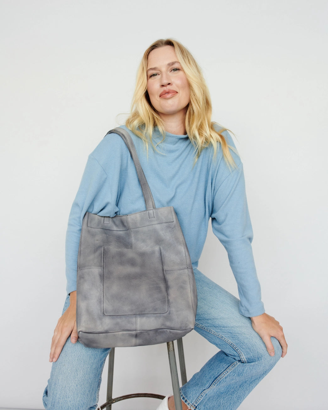 Latico Margie Handcrafted Leather Tote