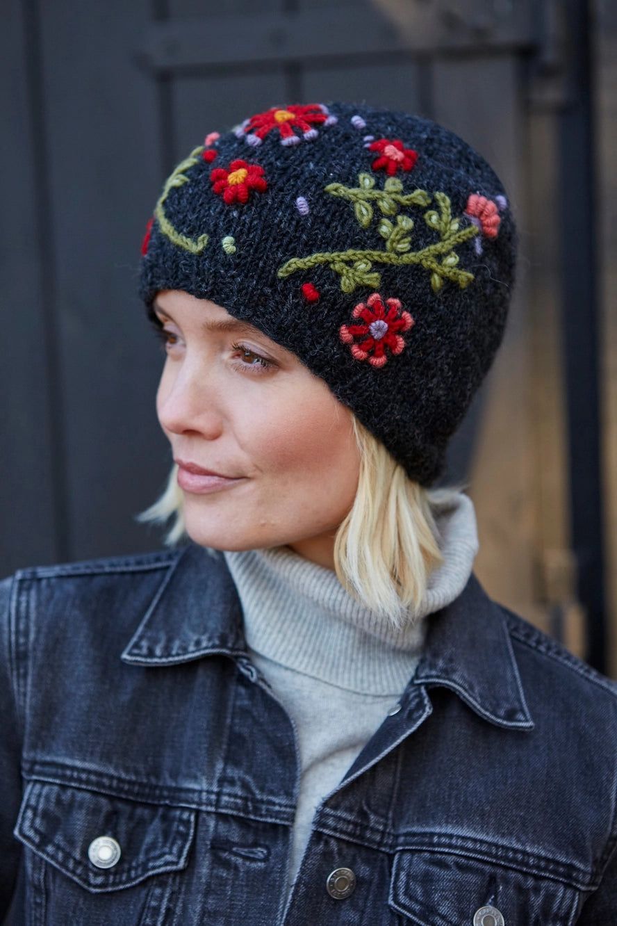 Fleece Lined Hand-made Woolen Beanie