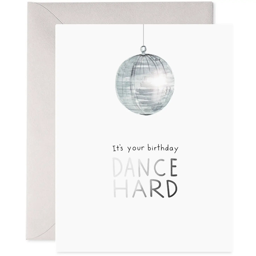 E.Frances Disco Ball Birthday Greeting Card