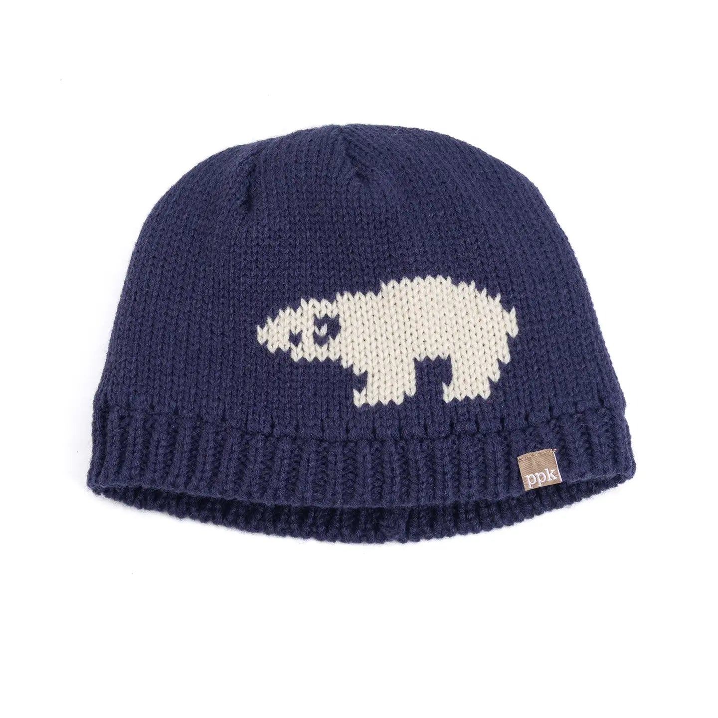 Little Bear Fleece Lined Knit Beanie