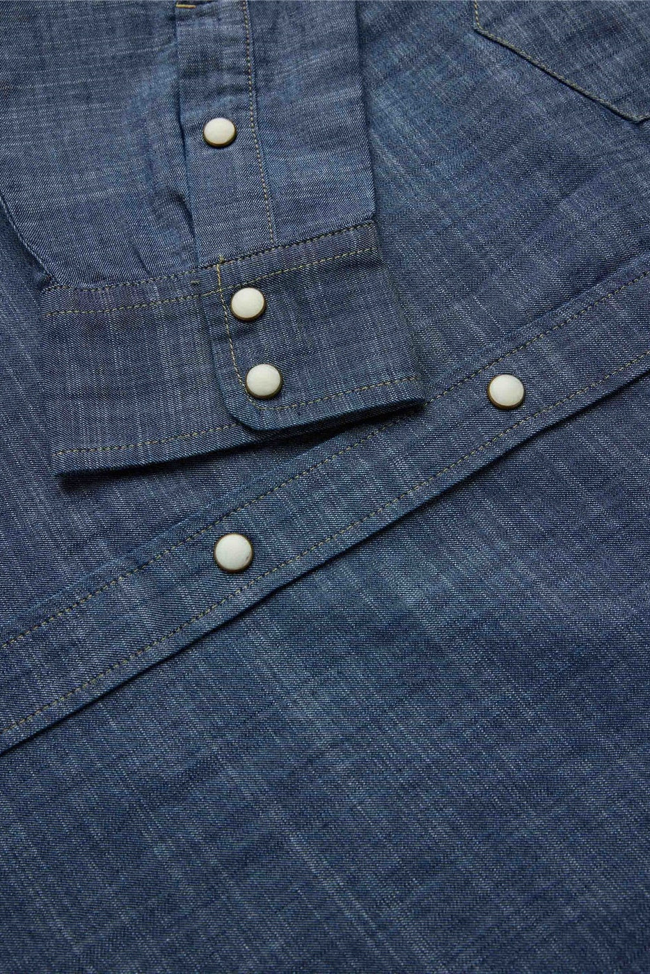 Vissla Jay Bay Denim Long Sleeve Shirt