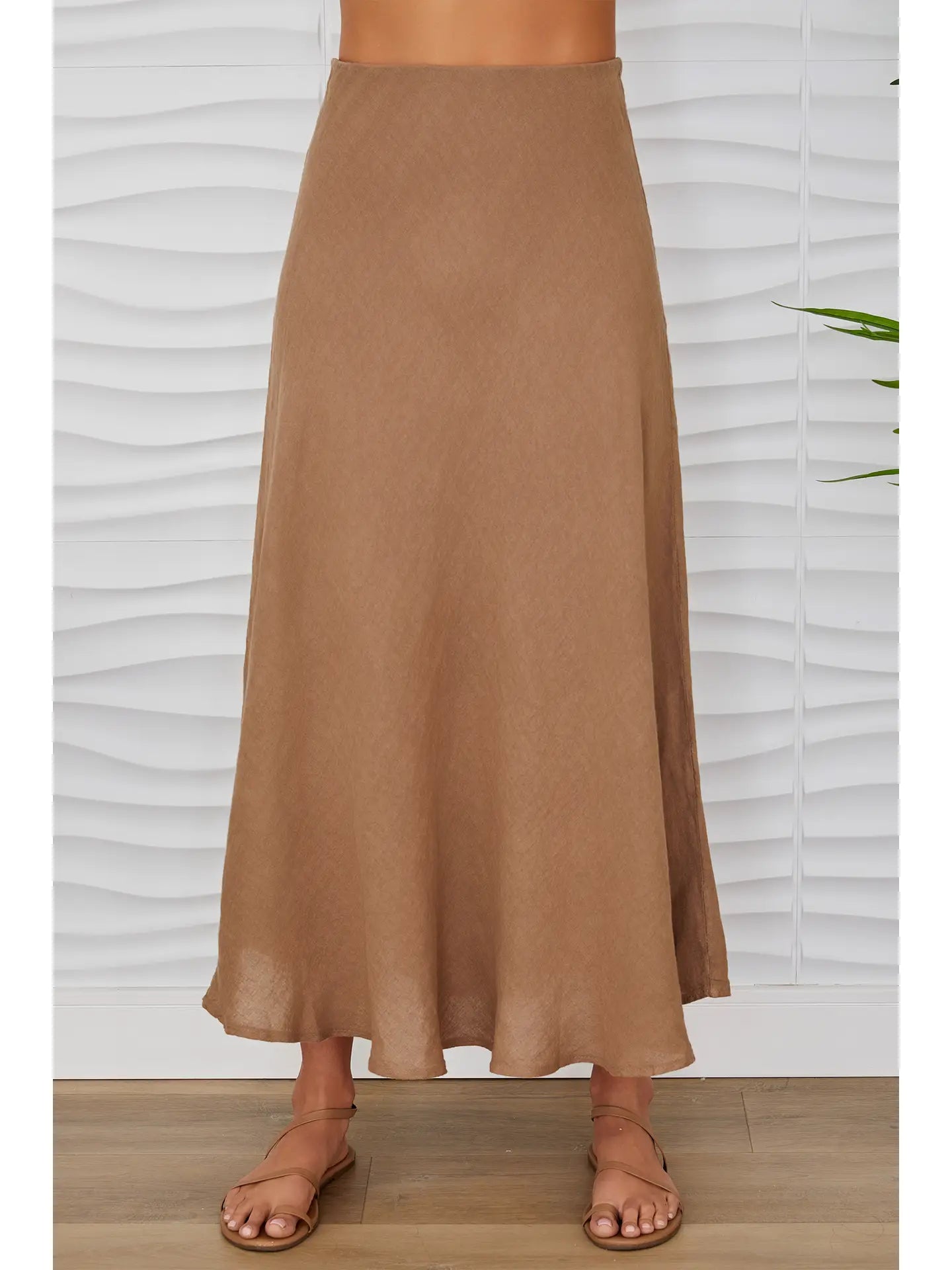 Bella Linen Maxi Skirt